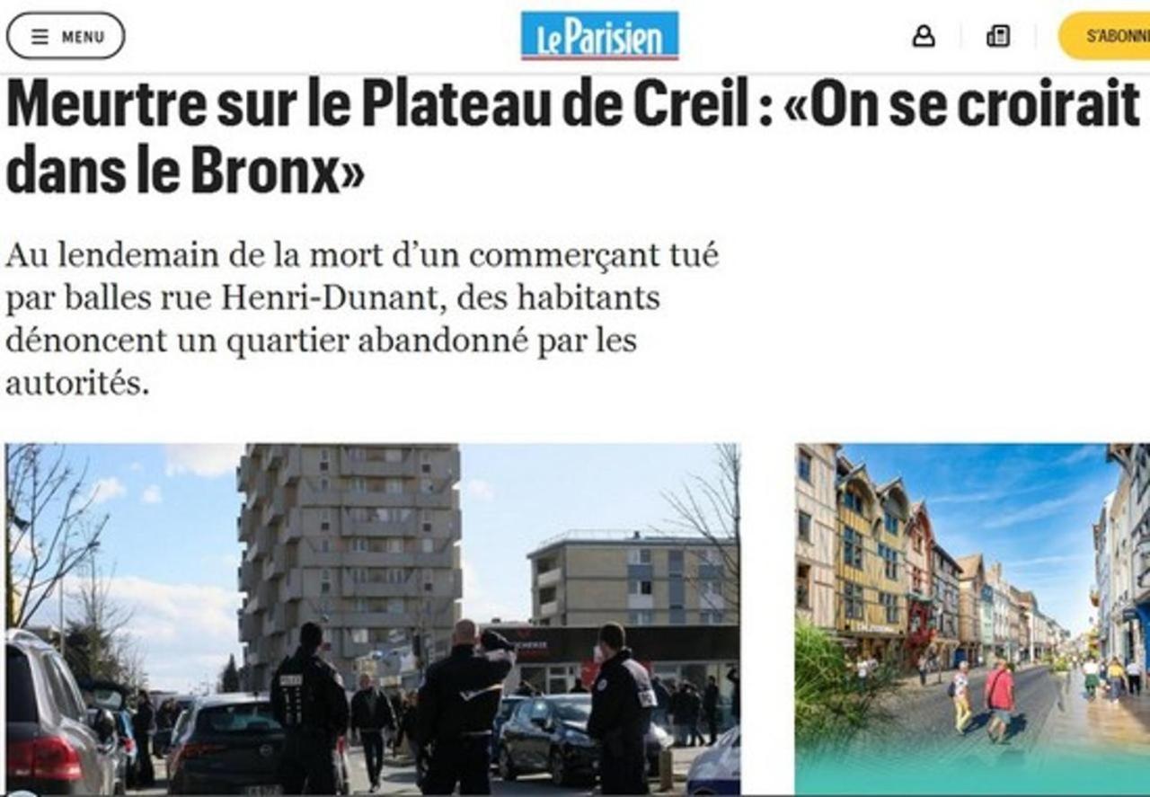 Chambres meublées chez l'habitant dans appartement proche gare sncf Creil Esterno foto