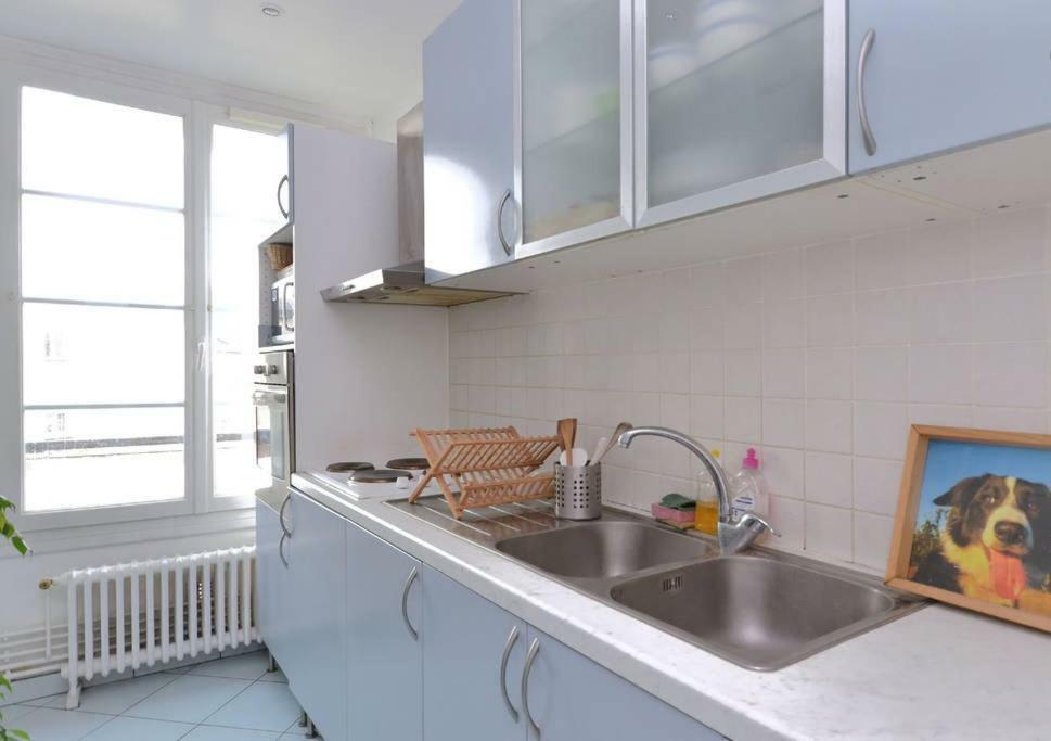 Chambres meublées chez l'habitant dans appartement proche gare sncf Creil Esterno foto